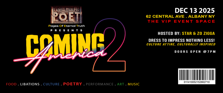 Coming 2 America 2025 Ticket