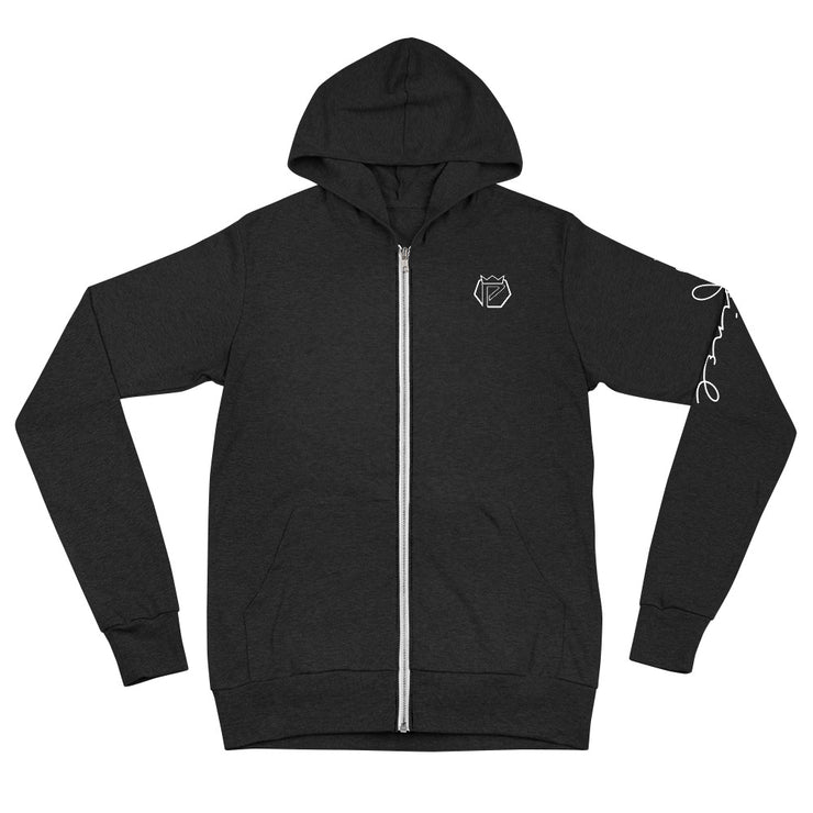 Originel Signature Crowned Royale Zip-Up Hoodie