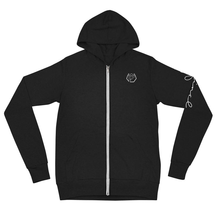 Originel Signature Crowned Royale Zip-Up Hoodie