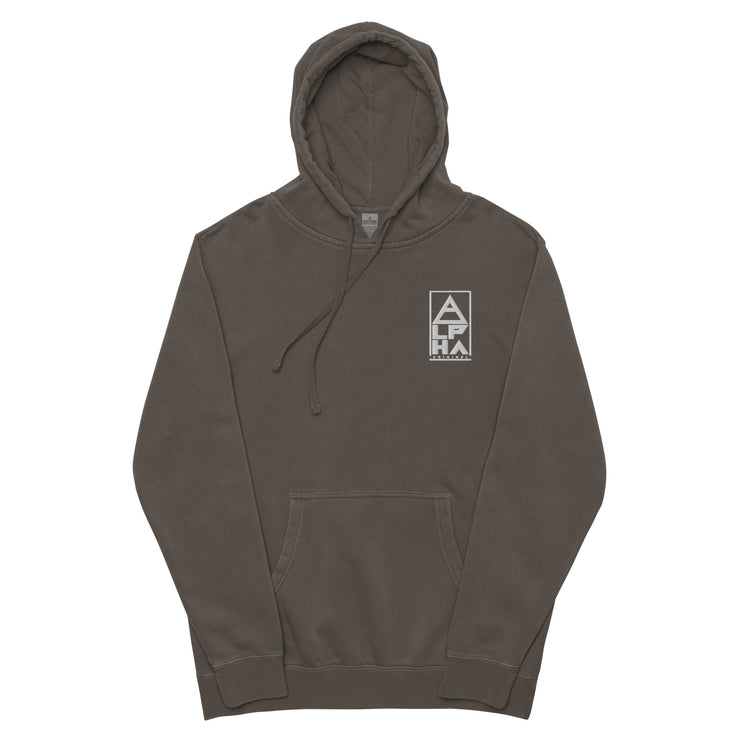 Alpha Originel © Unisex Pigment-Dyed Hoodie